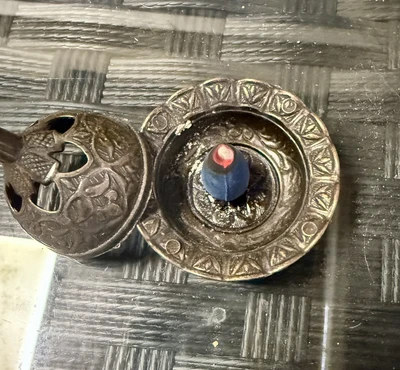 קטורת חרוט נחושת מיוחד ניתן לכסות מיועד לקטורת חרוט מיוחד